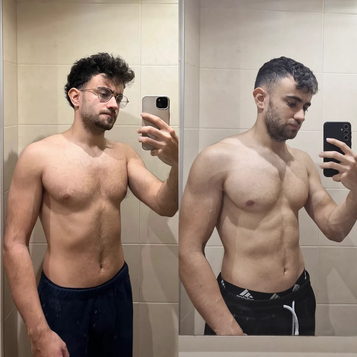 Transformación de JAVI: Menos grasa, más hombro y pecho
